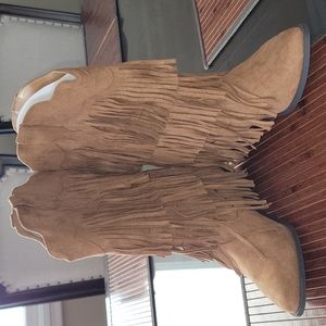 Cowboy boots with Fringe